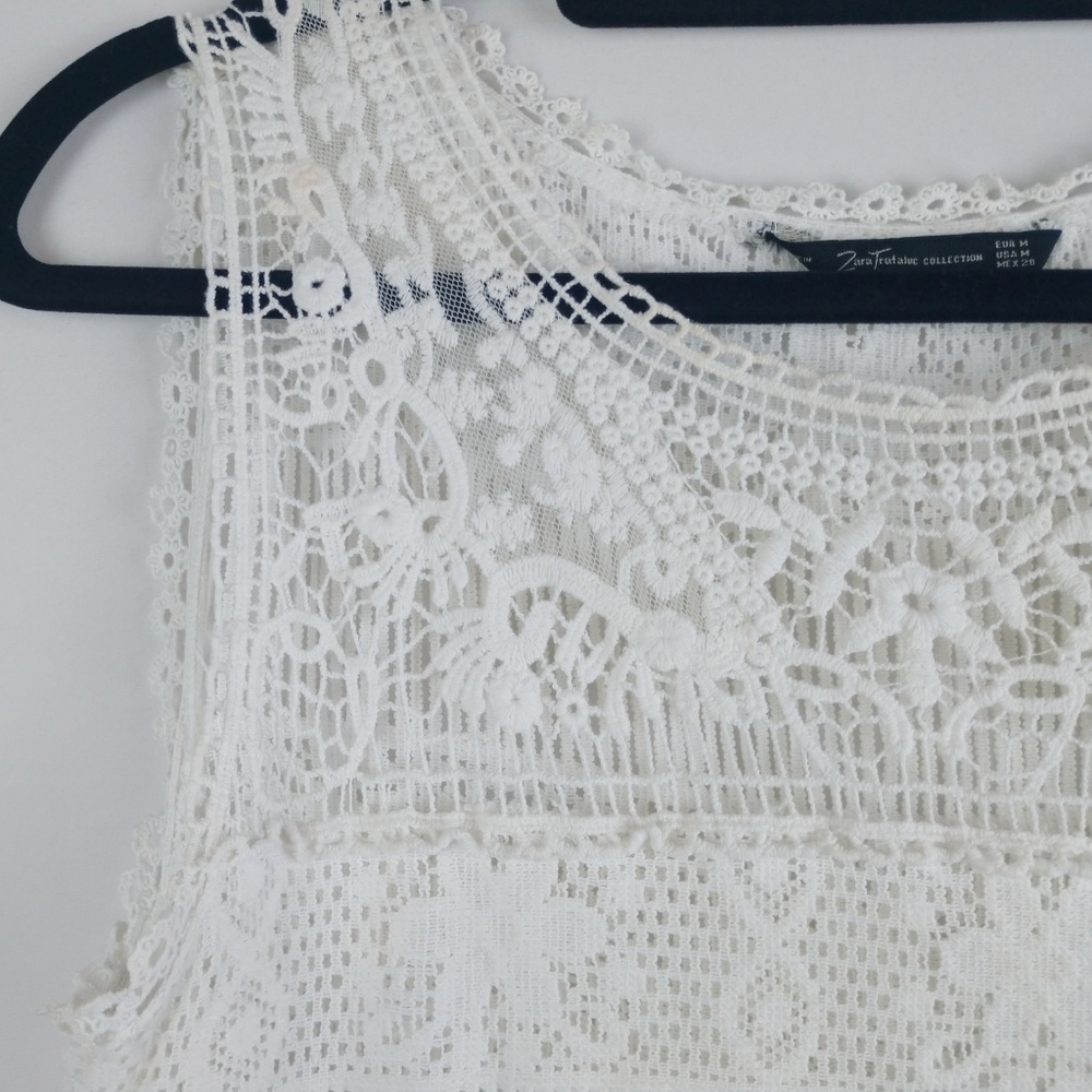 5/$25 Zara Trafaluc Lacey Knit Top_3